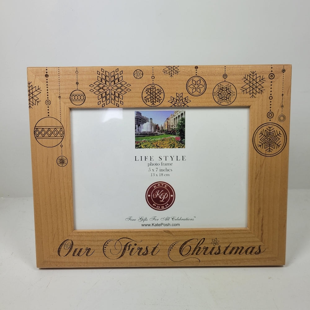 KATE POSH - Our First Christmas Engraved